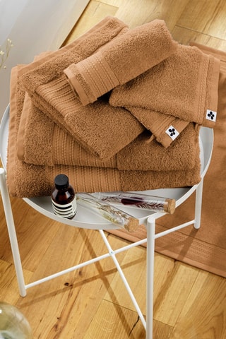 Drap de douche Garance - Marron - 70 x 130 cm