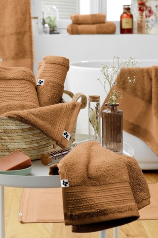 Tapis de bain Garance - Marron - 50 x 70 cm