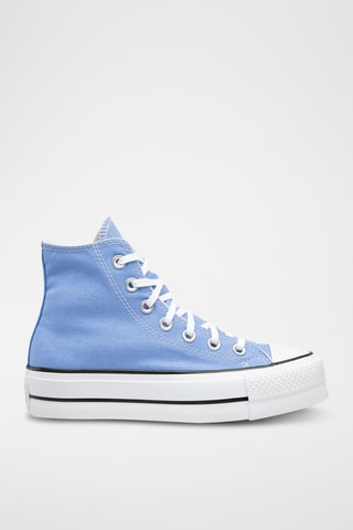Tennis montantes plateformes Chuck Taylor - Ciel - Converse
