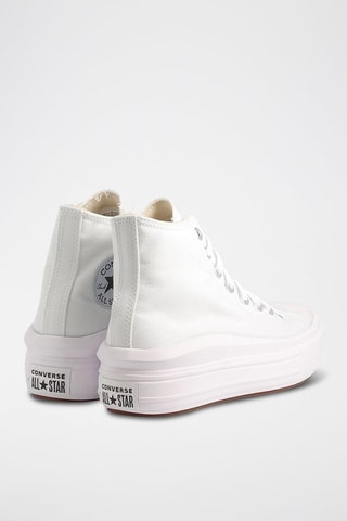 Tennis montantes plateformes Chuck Taylor - Blanc - Converse