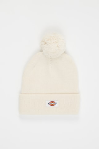 Bonnet à pompon Gibsland - Blanc - Dickies