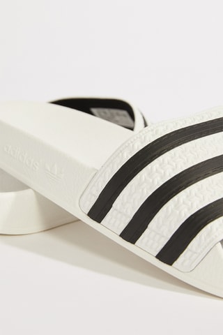 Claquettes - Blanc et noir