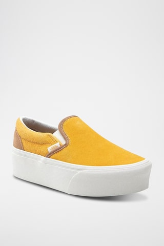 Slip-on plateforme Classic - Jaune - Vans