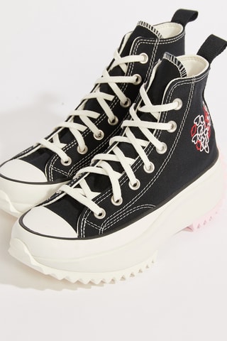 Baskets plateformes montantes Run Star Hike - Noir