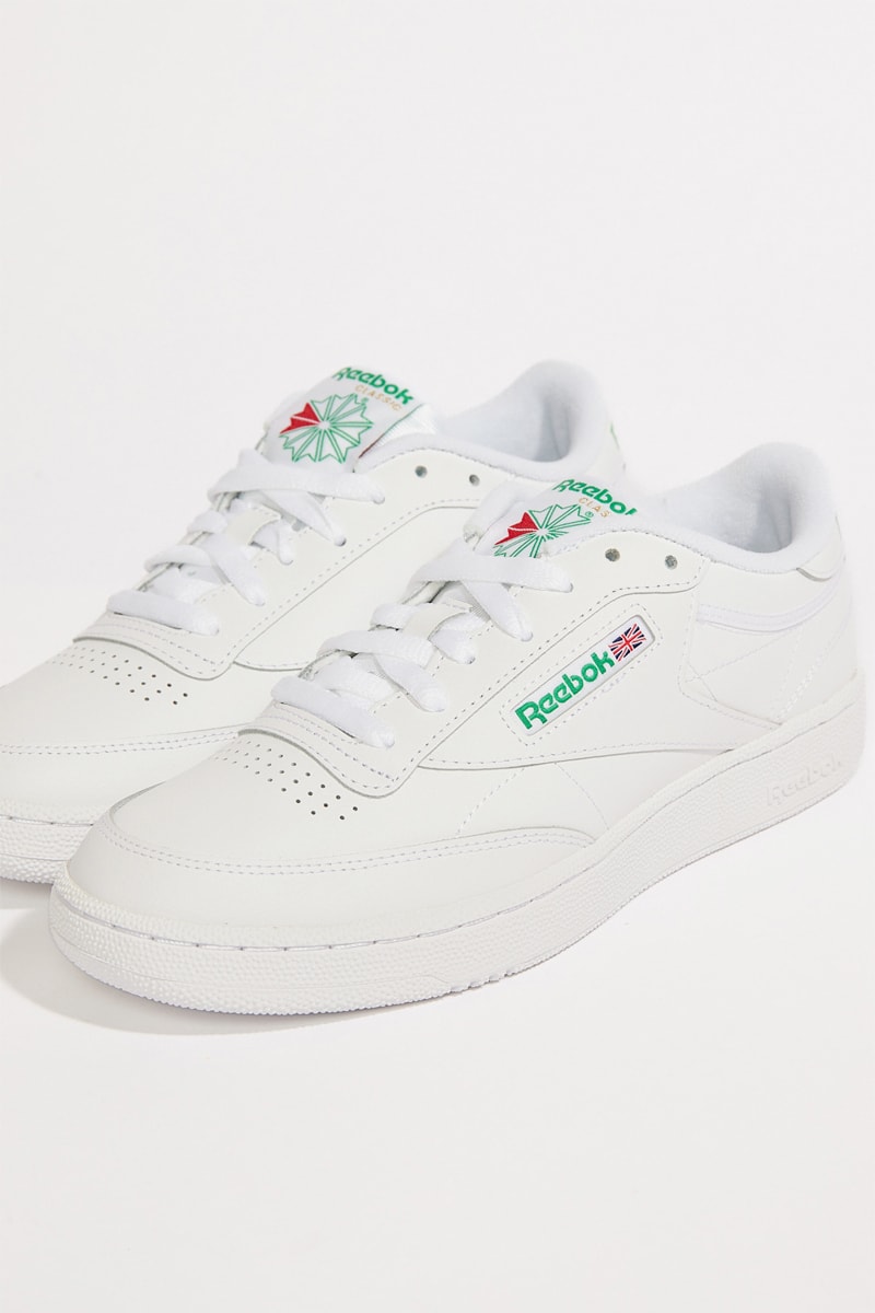 Baskets en cuir - Blanc