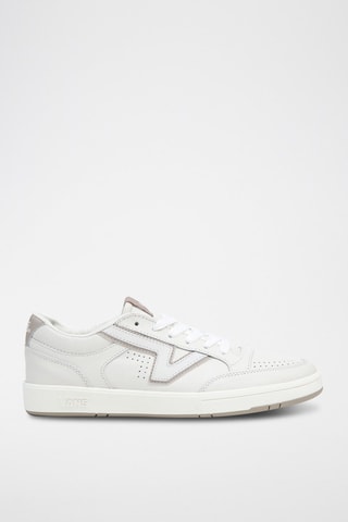 Baskets en cuir Lowland Blanc