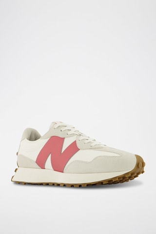 Baskets en cuir New Balance 327 - Gris - New Balance
