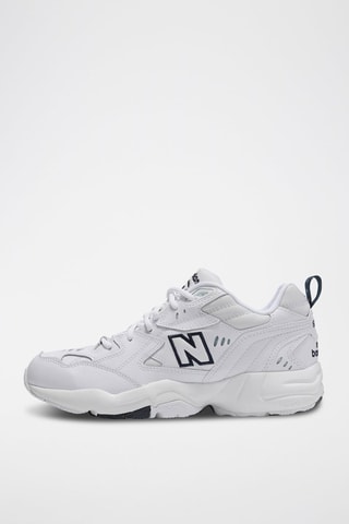 Baskets en cuir 608 - Blanc - New Balance