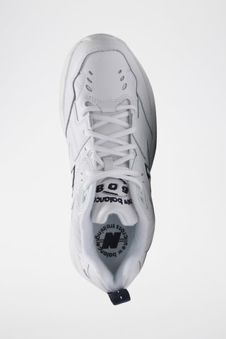 Baskets en cuir 608 - Blanc - New Balance