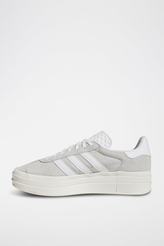 Baskets plateformes en nubuck Originals Gazelle Bold - Gris - Adidas