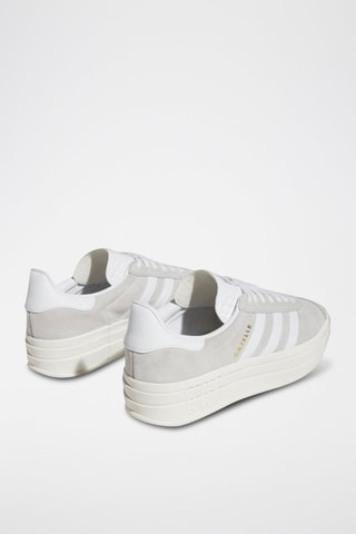 Baskets plateformes en nubuck Originals Gazelle Bold - Gris - Adidas