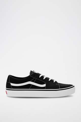 Baskets en cuir SK8-Low Noir