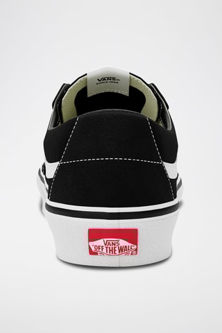 Baskets en cuir SK8-Low Noir