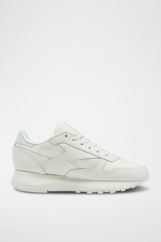 Sneakers en nubuck Classic Leather SP - Ecru