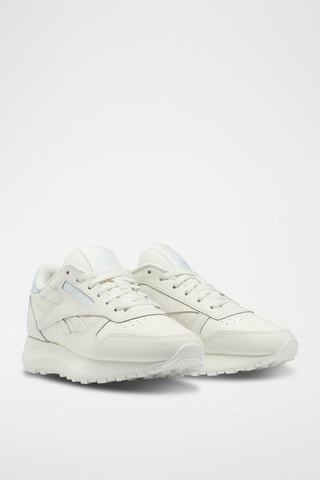 Sneakers en nubuck Classic Leather SP - Ecru