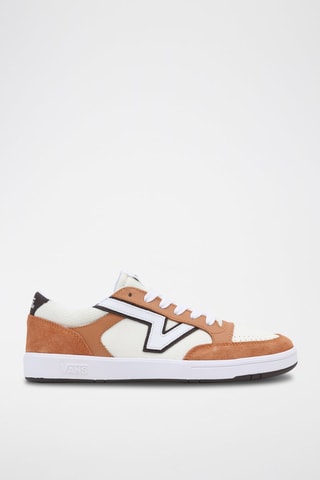 Baskets en cuir Lowland CC Beige