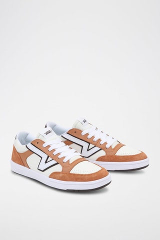 Baskets en cuir Lowland CC Beige