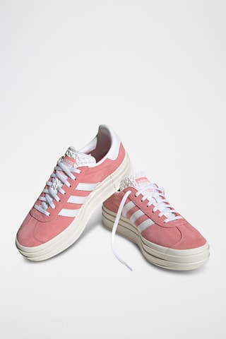 Baskets plateformes en nubuck Originals Gazelle - Rose - Adidas