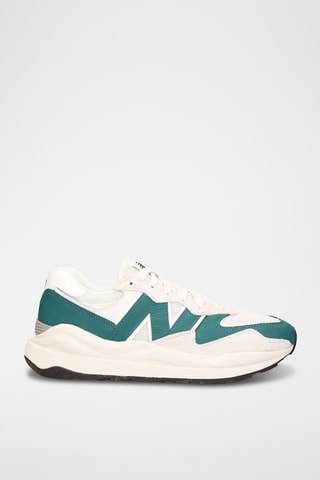 Baskets en nubuck 5740 - Blanc - New Balance
