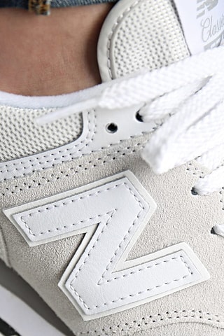 Baskets en nubuck New Balance 574 - Blanc - New Balance