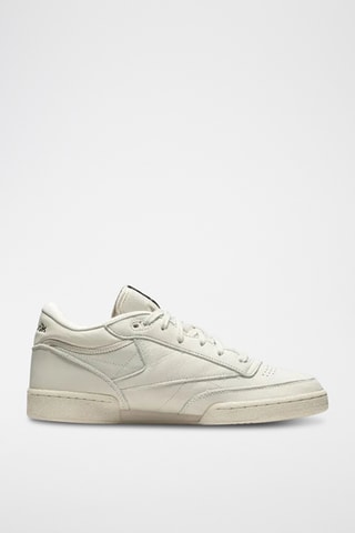 Baskets en cuir Club C Mid II - Blanc - Reebok