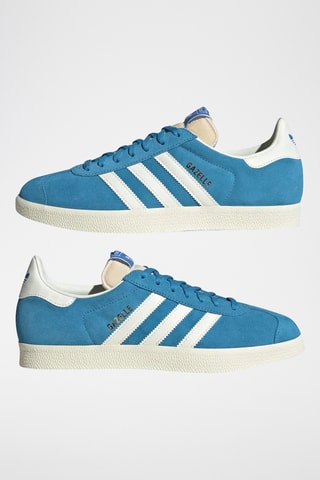 Baskets en nubuck Originals Gazelle - Bleu clair - Adidas
