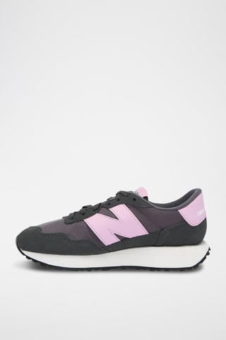 Baskets en nubuck 237 - Noir et violet - New Balance