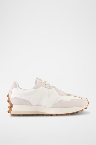 Baskets en nubuck 327 - Beige - New Balance