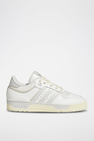 Chaussures de basketball en cuir Rivalry Low 86 - Blanc