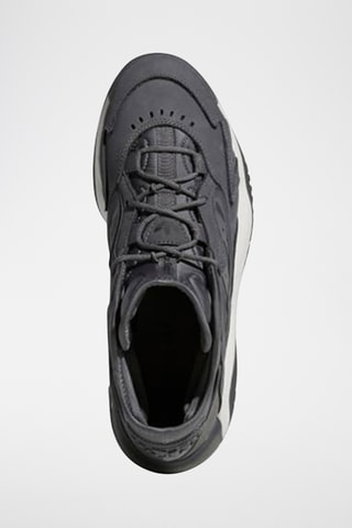 Chaussures d'entraînement montantes en cuir - Gris foncé