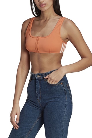 Haut de maillot Originals adicolor three stripe - Orange - Adidas