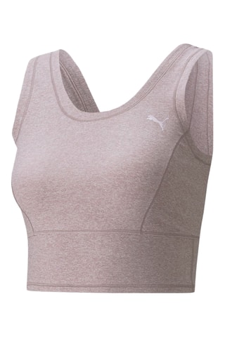 Débardeur court Studio yogini luxe - Violet - Puma