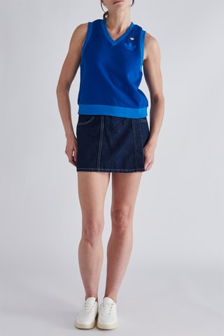 Pull sans manches - Bleu