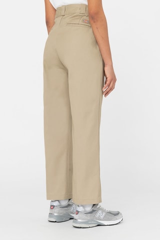 Pantalon taille haute Elizaville - Beige - Dickies