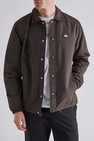 Veste d'entraîneur Oakport - Marron - Dickies