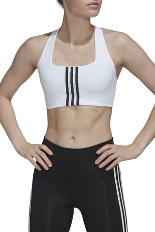 Brassière d’entraînement push-up Powerimpact - Blanc