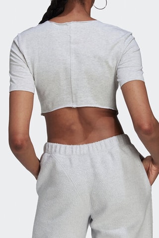 Crop top Originals - Gris clair chiné - Adidas