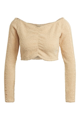 Crop top Relaxed Risqué - Beige - Adidas