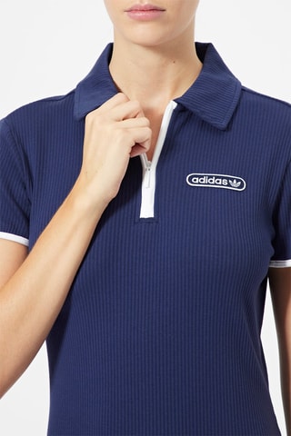 Robe polo Polo Dress Bleu marine