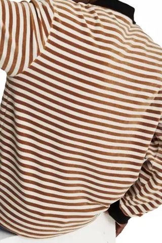 Polo Downtown en velours - Beige et écru - Puma