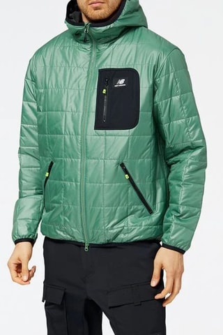 Doudoune à capuche All Terrain - Kaki - New Balance