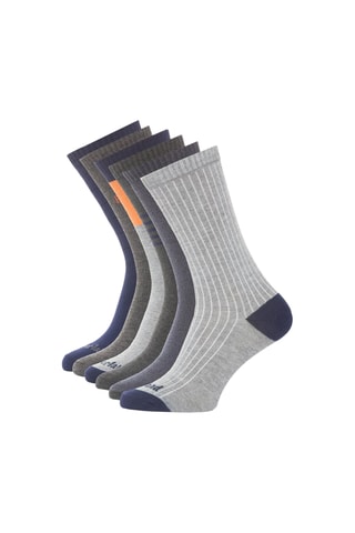 6 paires de chaussettes - Bleu marine - Timberland
