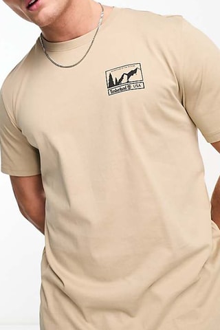 T-shirt - Beige - Timberland