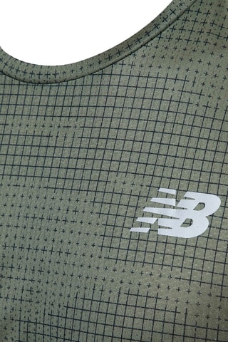 T-shirt Printed Impact Run - Kaki - New Balance