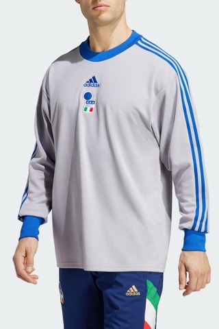 T-shirt de football Fédération italienne de football - Gris clair - Adidas