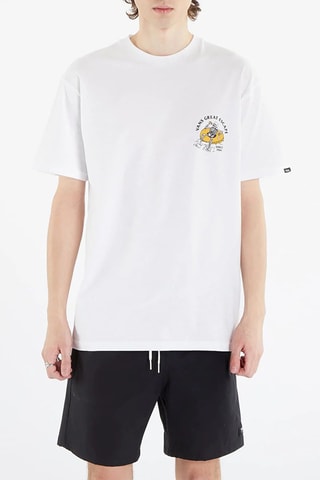 T-shirt Permanent Vacation - Blanc - Vans