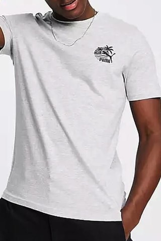 T-shirt - Gris clair chiné - Puma