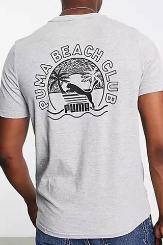 T-shirt - Gris clair chiné - Puma