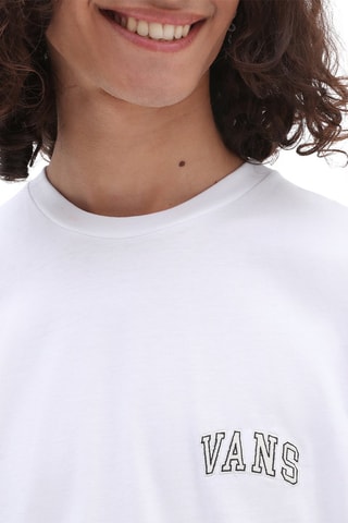 T-shirt Colorblock Varsity Blanc