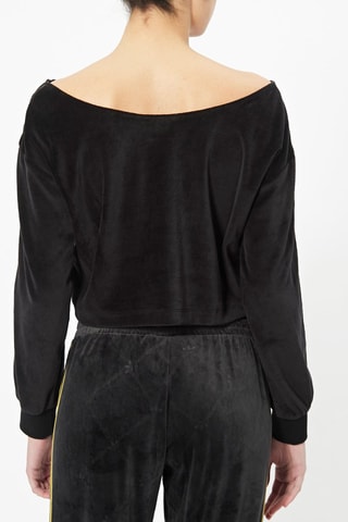 Sweat en velours Loungewear Noir